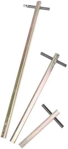 XLJP 1Pcs 100mm Triangle Elevator Key Extended Type Elevator Triangle Key Professional Triangle Key Train Triangle Key Elevator Door Key in Saudi Arabia