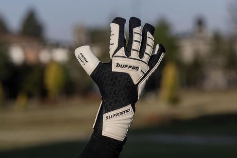 Supremo 3 Professional Goalkeeper Gloves – Unisex Hybrid Roll-Negative Cut, 3.5 mm German Latex Prime Grip Palm, Outlast® Temperature-Regulating Backhand, Punching Zone & Extended Palm in Kuwait
