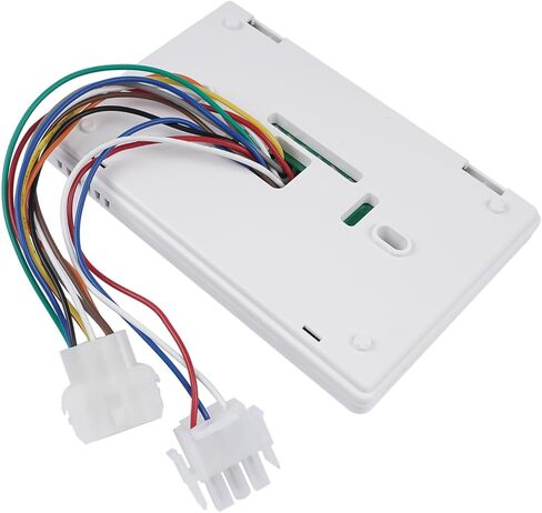 6536A3351 Two-Stage Digital Thermostat for Heat Pump & Gas Furnace, Wall-Mounted Thermostat Compatible with Coleman-Mach, White Mixizap in Saudi Arabia