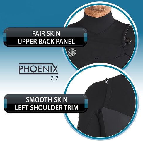 Body Glove Men's Phoenix 2mm Chest-Zip Short Sleeve Full Wetsuit in Saudi Arabia