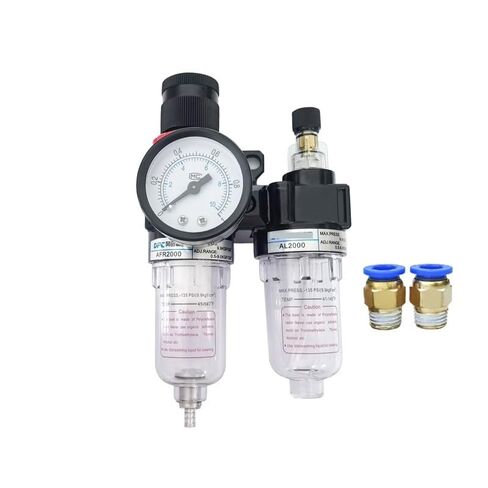 Preparation Units AFC2000 Port FRL Union Air Treatment Compressor Filter Pressure Regulator Combination Lubricator Oil Separator(AFC2000 PC12-02) in Kuwait