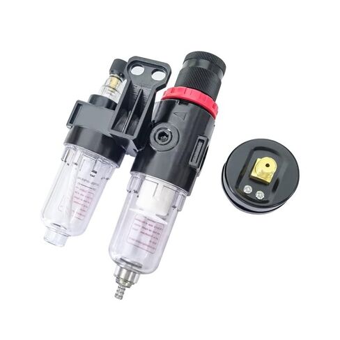 Preparation Units AFC2000 Port FRL Union Air Treatment Compressor Filter Pressure Regulator Combination Lubricator Oil Separator(AFC2000 PC12-02) in Kuwait