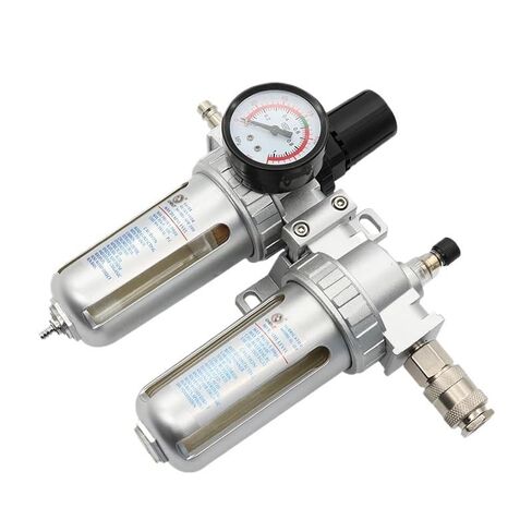 SFC200 1/4 SFC300 1/2 ضاغط الهواء مرشح منظم زيت الفاصل الفاصل عن منظم صمامات صمام الـ PNEUMATIC (SFC W PC 12MM ، -200 (CORPER CORE)) in Saudi Arabia
