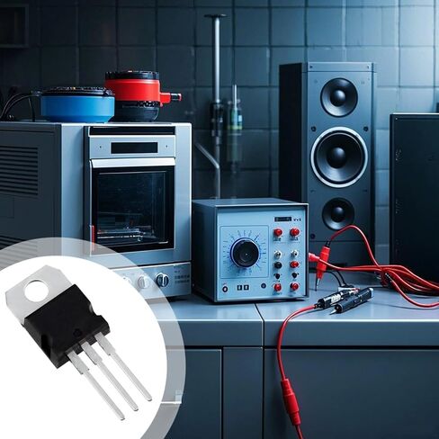 50 عبوة TO-220 L78 و LM317T Transistor Kit ، أنواع متنوعة ، مربع مضغوط ، بناء سيليكون متميز للإلكترونيات in Kuwait