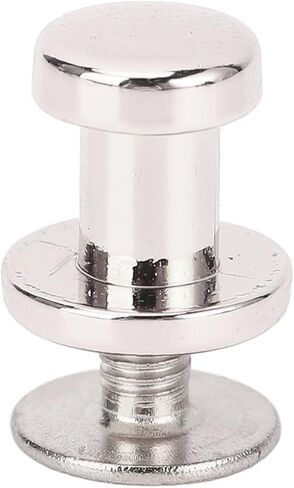 aramox ball head stud stud 50 set 6mm nails studs studs button button buttons for clothing accessories (gold) in Kuwait