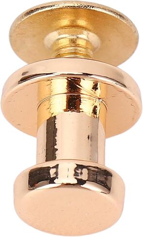 aramox ball head stud stud 50 set 6mm nails studs studs button button buttons for clothing accessories (gold) in Saudi Arabia