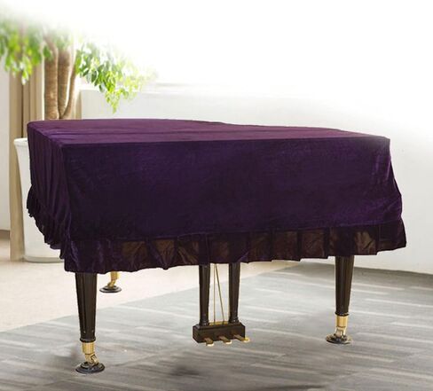 Upright Piano Cover Grand Piano Cover Dust Sheet Moisture-Proof Waterproof Quilted Large Piano Cover (Color : Navy Blue, Size : 190cm~200cm) in Saudi Arabia