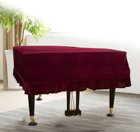 Upright Piano Cover Grand Piano Cover Dust Sheet Moisture-Proof Waterproof Quilted Large Piano Cover (Color : Navy Blue, Size : 190cm~200cm) in Saudi Arabia