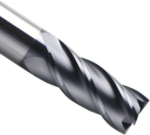 HRC55 MLING CUTTER 4 VILUTE ROUTER BIT 1-12MM Carbide Mill Tialn CNC CNC Milling Tools End Mills (TICN Coated ، 1xD4x3x50l) in Saudi Arabia