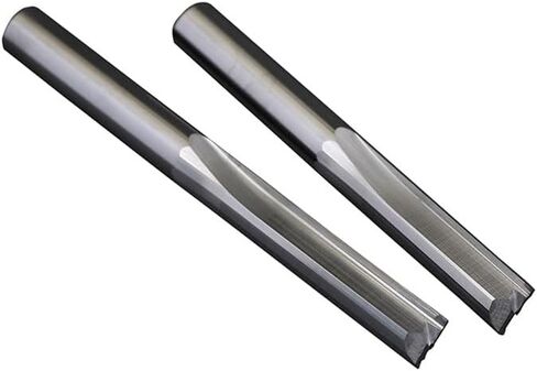 6mm Shank 2 Flute Wood Milling Cutter Tungsten Carbide End Mill CNC Router Cutter Bit Engraving Bit Straight Slot Milling Cutter(6X17X45) in Saudi Arabia
