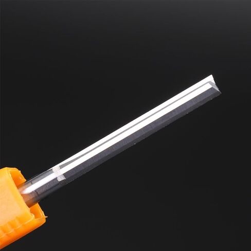 6mm Shank 2 Flute Wood Milling Cutter Tungsten Carbide End Mill CNC Router Cutter Bit Engraving Bit Straight Slot Milling Cutter(6X17X45) in Saudi Arabia