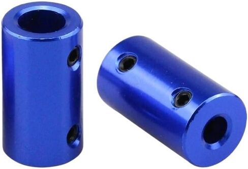 1pcs D14 L25 Blue Shaft Coupler 5mm 8mm Aluminum Alloy Coupler for Motor Shaft Model Coupling(5x5mm) in Saudi Arabia