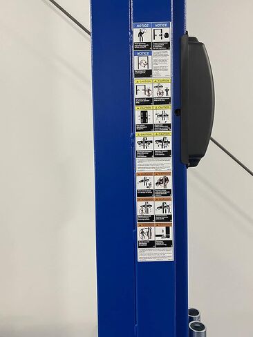 Replacement Warning Label Kit for 2 Post in Saudi Arabia