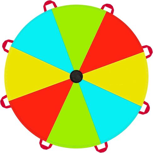 NARMAY Play Parachute for Kids Colorful Rainbow in Kuwait