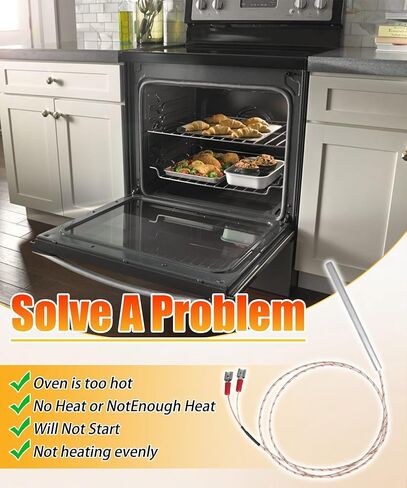 353589-1 00-353589-00001 استشعار درجة حرارة الفرن التجاري مسبار نطاق OEM المدى المتوافق مع نماذج فولكان هارت ، يحل محل 353589-1،44-1235 إلخ in Kuwait