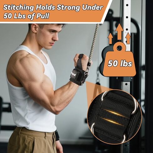 Non-Slip Lifting Straps with D Rings - Weightlifting Wrist Straps for Gym - Thick Padding & Reinforced Stitching - Gift for Men & Women - Lifting Straps Gym & Workout in Saudi Arabia