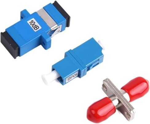 5pcs الألياف البصرية التخفيف UPC SC/ST/LC محول 3DB-15DB الوضع أحادي الوضع إلى موصل أنثى 3DB/5DB/10DB/15DB (ST 5DB) in Kuwait