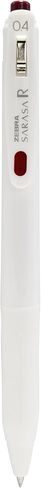 Zebra Pen Sarasa R Retractable Gel Pen, Extra Fine Point 0.4mm, School & Journaling Supplies, Rubber Grip, Binder Clip, Assorted Water-Resistant Ink, 7-Pack (47807) in Saudi Arabia