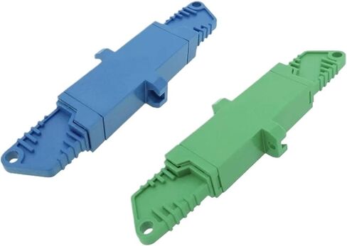 توهين الألياف البصرية E2000/APC أنثى إلى أنثى 2-20DB FF FF Coupler APC التخفيف البصري E2000 5DB 10DB 10pcs (الأزرق 5DB) in Kuwait