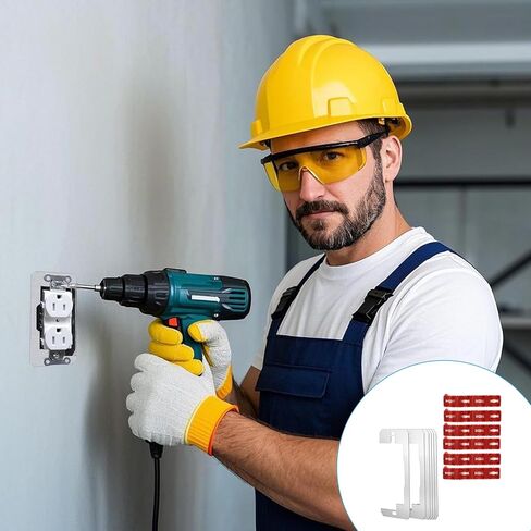 6 Pack Wall Plate Spacer+24 PCS Switch and Receptacle Spacers for Loose Outlet Plug Fix,Spacers for Loose Outlet Plug Fix，Outlet Spacers Extender Shims for Outlets/Switch/Electrical Box in Kuwait