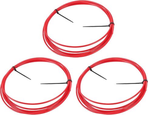 شريط الانحناء أنبوب النحاس 1/4 بوصة 3pcs ، أداة ثني أنبوب بلاستيكي PE لإصلاح تكييف الهواء 4 متر ، مرنة ومتينة بأداء طويل ، مناسب جيدًا in Saudi Arabia