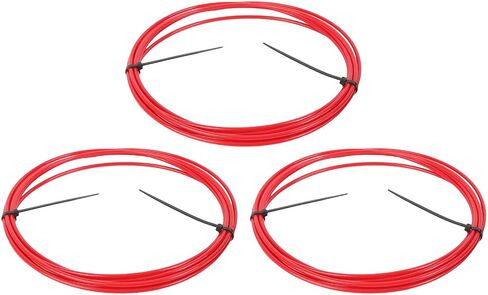 شريط الانحناء أنبوب النحاس 1/4 بوصة 3pcs ، أداة ثني أنبوب بلاستيكي PE لإصلاح تكييف الهواء 4 متر ، مرنة ومتينة بأداء طويل ، مناسب جيدًا in Saudi Arabia