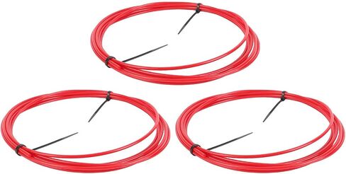 شريط الانحناء أنبوب النحاس 1/4 بوصة 3pcs ، أداة ثني أنبوب بلاستيكي PE لإصلاح تكييف الهواء 4 متر ، مرنة ومتينة بأداء طويل ، مناسب جيدًا in Saudi Arabia
