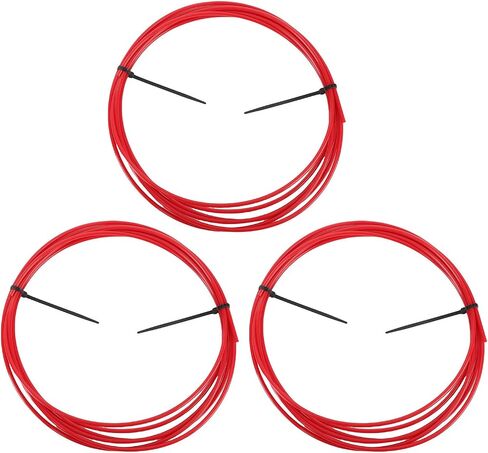 شريط الانحناء أنبوب النحاس 1/4 بوصة 3pcs ، أداة ثني أنبوب بلاستيكي PE لإصلاح تكييف الهواء 4 متر ، مرنة ومتينة بأداء طويل ، مناسب جيدًا in Saudi Arabia