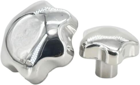304 Stainless Steel Hand Knob Nuts Plum Handle Rotating Clamp Threaded Bolt Insert Screw Thumb Fasten Star Nut for Metalworking in Kuwait