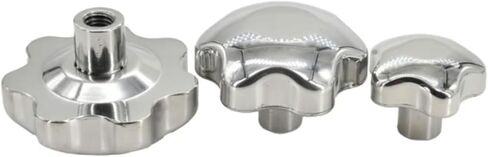304 Stainless Steel Hand Knob Nuts Plum Handle Rotating Clamp Threaded Bolt Insert Screw Thumb Fasten Star Nut for Metalworking in Kuwait