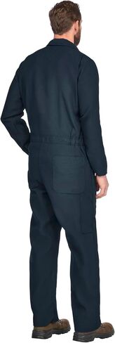 Bulwark Men's Flame Resistant 4.5 oz Nomex IIIA Premium Coverall, Navy, 42 in Saudi Arabia