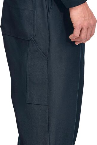 Bulwark Men's Flame Resistant 4.5 oz Nomex IIIA Premium Coverall, Navy, 42 in Saudi Arabia