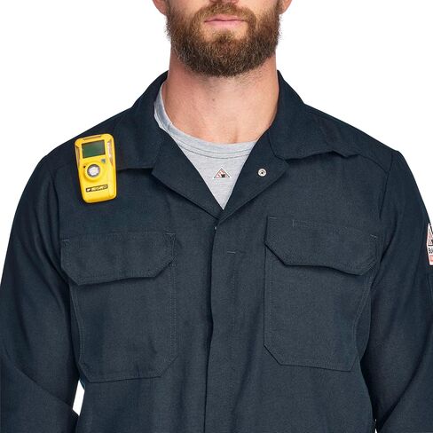 Bulwark Men's Flame Resistant 4.5 oz Nomex IIIA Premium Coverall, Navy, 42 in Saudi Arabia