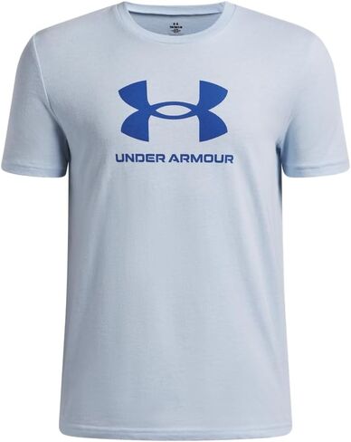 Under Armour Boys' Sportstyle Logo Short Sleeve T Shirt in Saudi Arabia