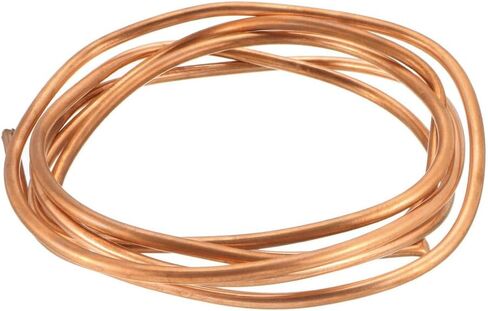 #US Refrigeration Tubing 5mm OD 4mm ID 6.5Ft Copper Tubing Coil in Saudi Arabia