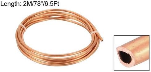 #US 6.5ft Flexible HVAC Copper Tubing Refrigeration Tubing 3mm OD 2mm ID in Saudi Arabia