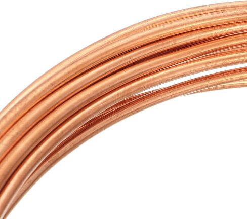 #US 6.5ft Flexible HVAC Copper Tubing Refrigeration Tubing 3mm OD 2mm ID in Saudi Arabia