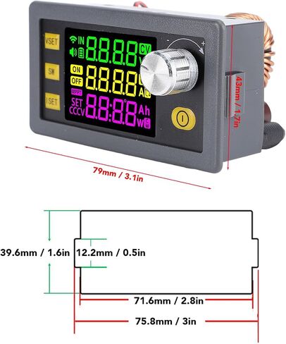 منظم الجهد القابل للتعديل 12 72 فولت لوحة إمداد الطاقة المحول المستمر وحدة Volt Module 65V 6A 390W لمرض طاقة المختبر in Saudi Arabia