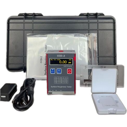 Surface Roughness Tester Meter Gauge profilometer with Data Storage Function Multiple Testing Parameters Ra Rz Rq Rt OLED Color Display in Kuwait