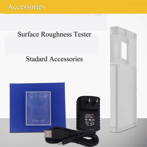 Surface Roughness Tester Meter Gauge profilometer with Data Storage Function Multiple Testing Parameters Ra Rz Rq Rt OLED Color Display in Kuwait