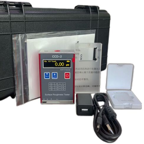 Surface Roughness Tester Meter Gauge profilometer with Data Storage Function Multiple Testing Parameters Ra Rz Rq Rt OLED Color Display in Kuwait