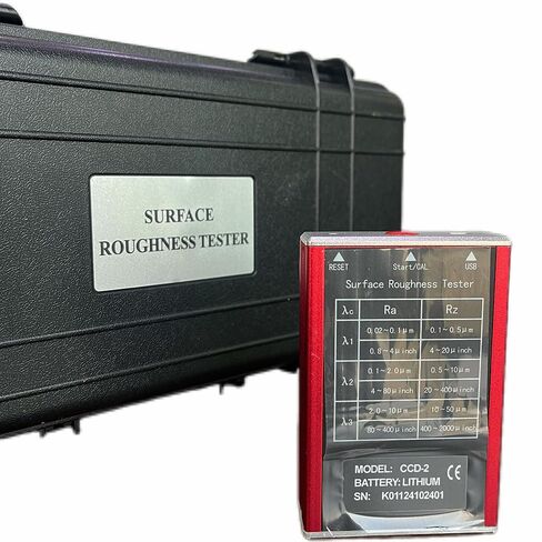 Surface Roughness Tester Meter Gauge profilometer with Data Storage Function Multiple Testing Parameters Ra Rz Rq Rt OLED Color Display in Kuwait