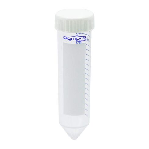 Olympus 50ml Centrifuge Tubes, Racked, Sterile, Polypropylene, 20 Racks of 25, 500/Unit in Kuwait
