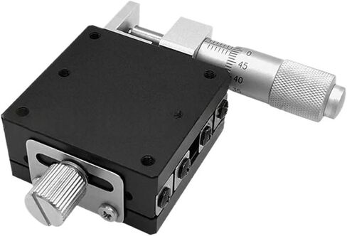 X Axis 40 * 40mm Knob Micrometer Sliding Stage Guide Rail Type Platform Manual Displacement Sliding Table LGX40-R X40-C X40-L(LGX40-R) in Saudi Arabia
