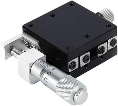 X Axis 40 * 40mm Knob Micrometer Sliding Stage Guide Rail Type Platform Manual Displacement Sliding Table LGX40-R X40-C X40-L(LGX40-R) in Saudi Arabia