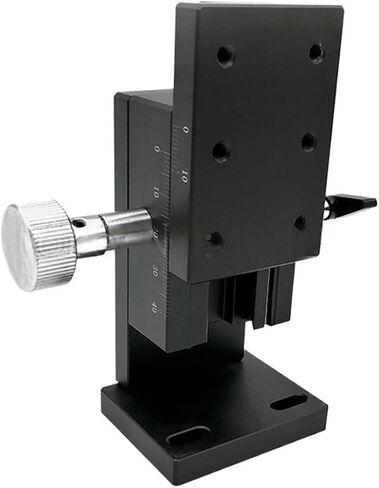 Z axis LWZ4040 Groove Manual Platform Rack and Pinion knob fine-Tuning Slide ZWG40 in Saudi Arabia
