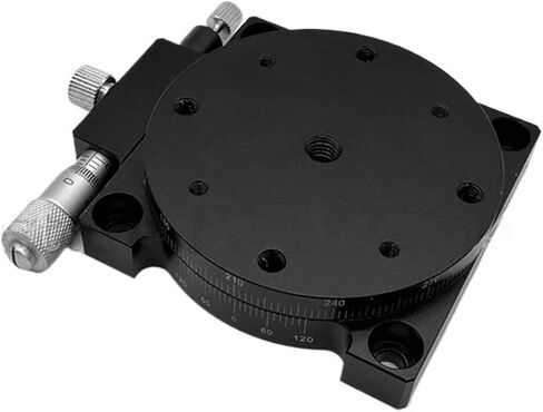 R AXIS 60MM يدوي منصة الدوران المرحلة المنزلق تحمل المرحلة الخطية 29.4N 60 مم RS60-L in Saudi Arabia