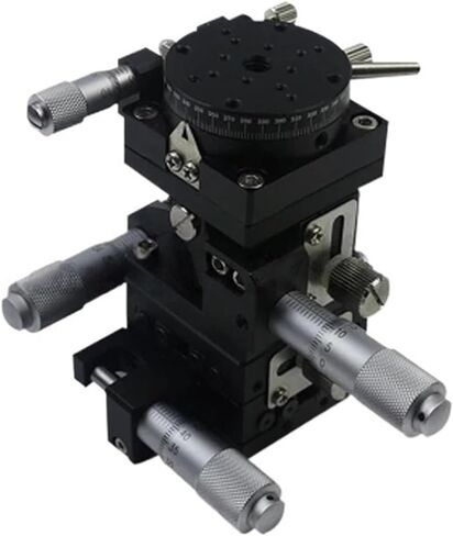 محور XYZR 40 * 40mm 4 محور V-type تشذيب منصة يدوي محمل خطي ضبط طاولة انزلاق LTP40-LM 9.8n in Saudi Arabia
