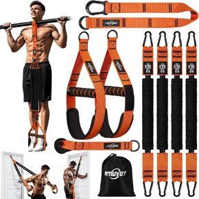 Pull Up Bands, Heavy Duty Resistance Bands with Handle, Workout Bands for Pull Up Bar, Pullup Assist Band Set for Exercise, Full Body Workout, Home Gym for Enhanced Strength, Muscle Training in Saudi Arabia