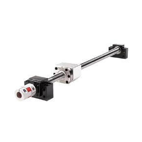 آلة التحكم في الكرة المزدوجة صامد الجوز المسمار SFU1204 برغي الكرة+2PCS دليل خطية RAIL HGR15+4PCS كتلة خطي HGW15CC 300-1000MM للأجزاء (500 مم) in Kuwait